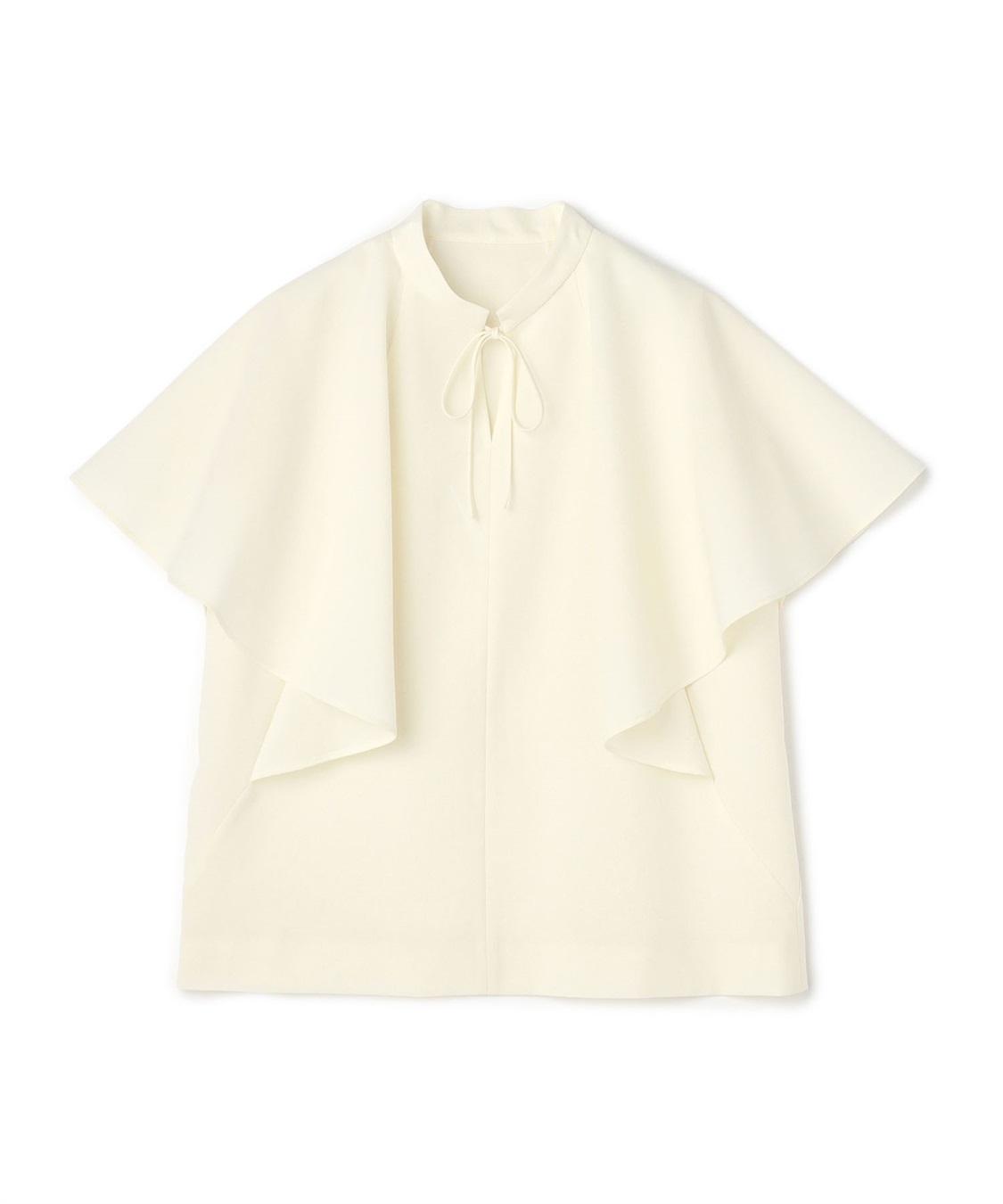 N.O.R.C ウォッシャブルラッフルブラウス【CLEAN MOTION】_variation_1