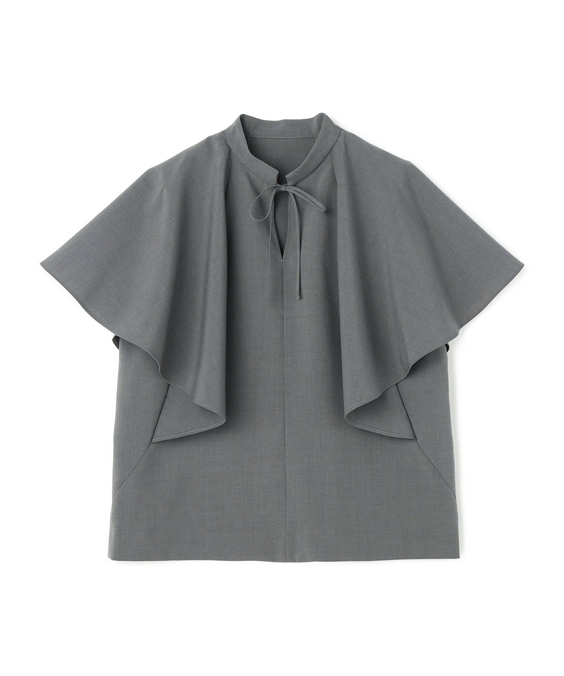 N.O.R.C ウォッシャブルラッフルブラウス【CLEAN MOTION】_variation_2