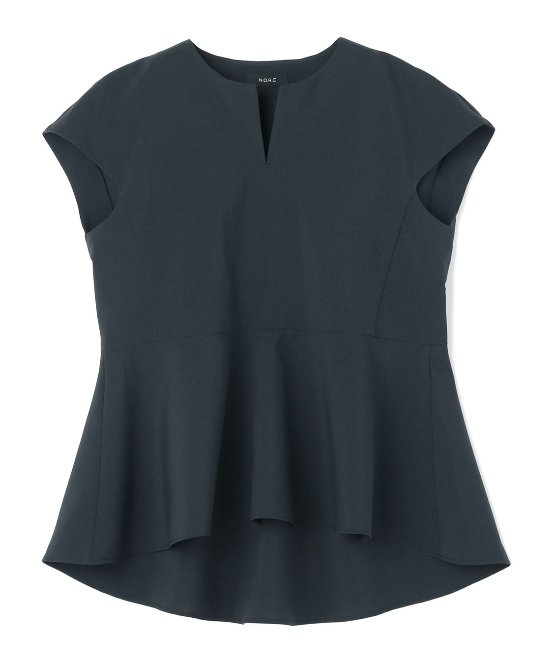 N.O.R.C ウォッシャブルペプラムブラウス【CLEAN MOTION】_variation_2