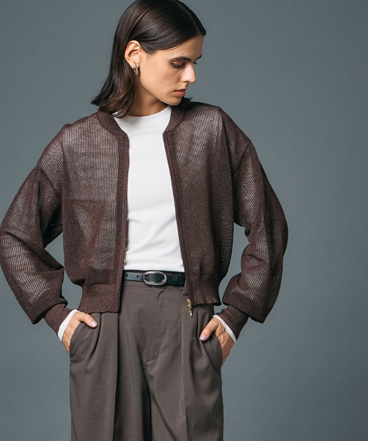 ハーフスリーブジャケット【CLEAN MOTION】 N.O.R.C｜クロス