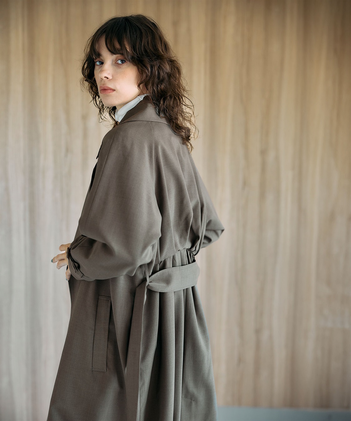 N.O.R.C ベルテッドロングコート【CLEAN MOTION】_main