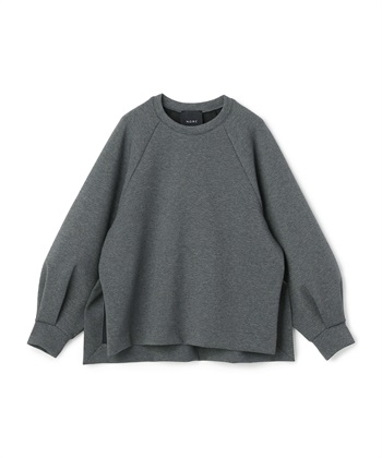 ダンボールフォルムプルオーバー(ダークグレー-F)
