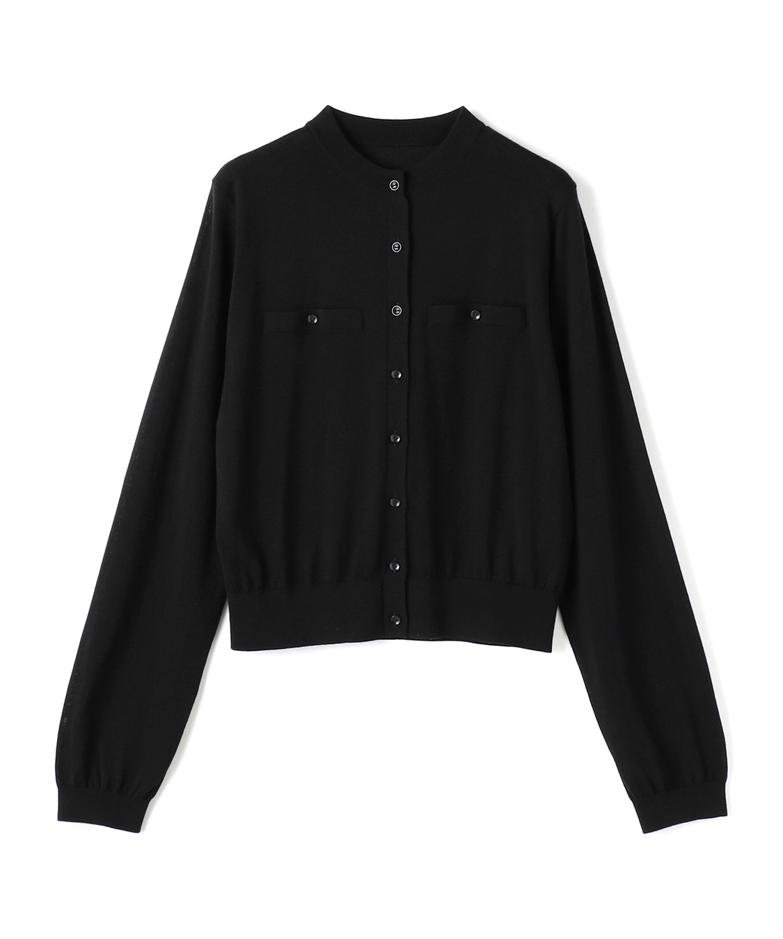 N.O.R.C メリノウールシアーニットカーディガン_variation_2