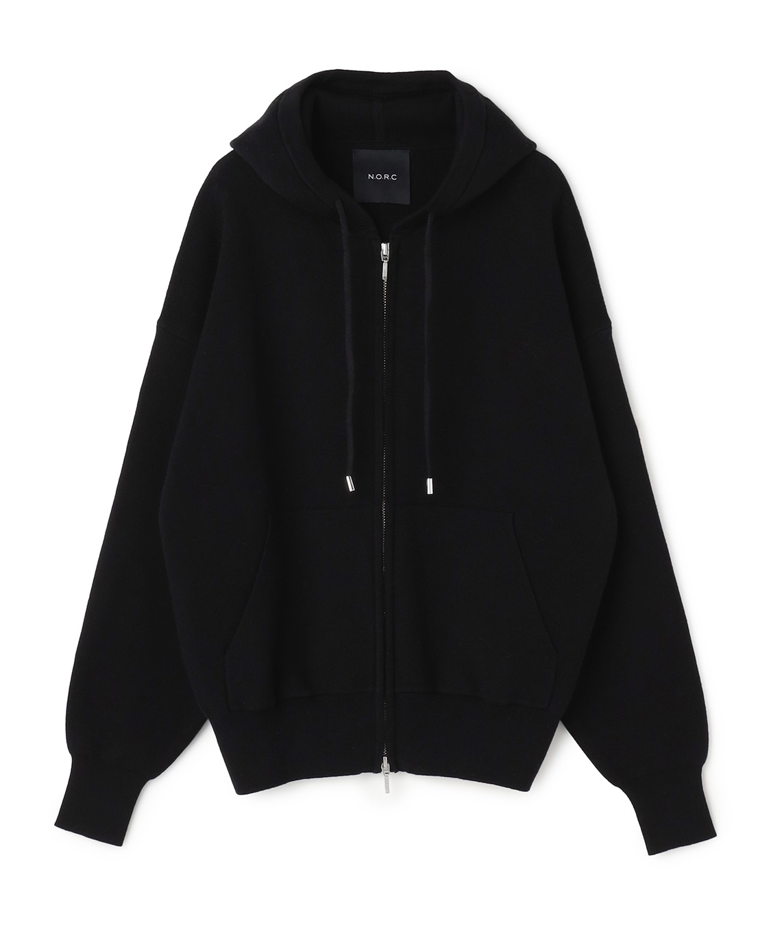 N.O.R.C コットンカシミヤニットジップフーディー_variation_2