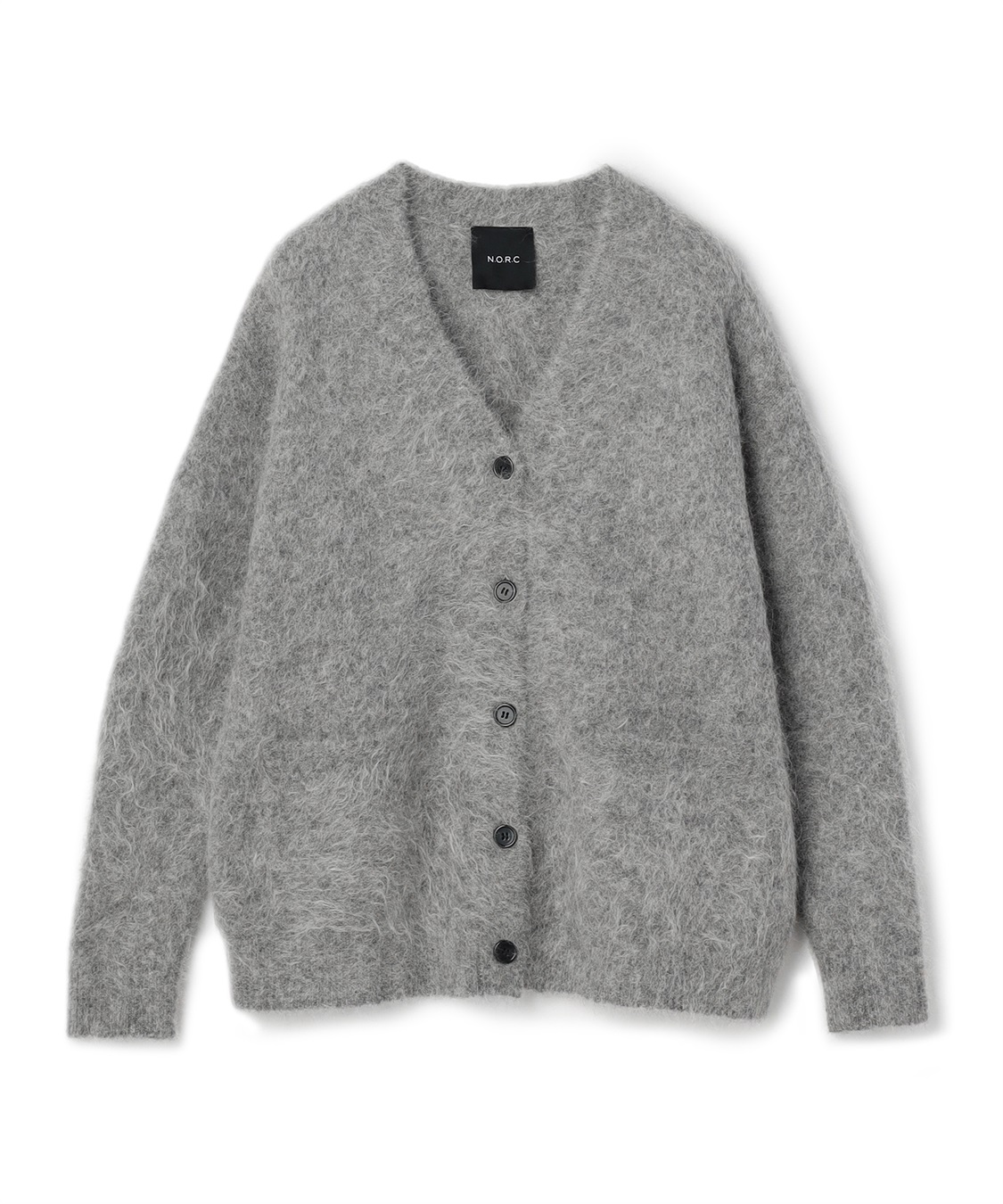 N.O.R.C アルパカシャギーニットカーディガン_variation_1