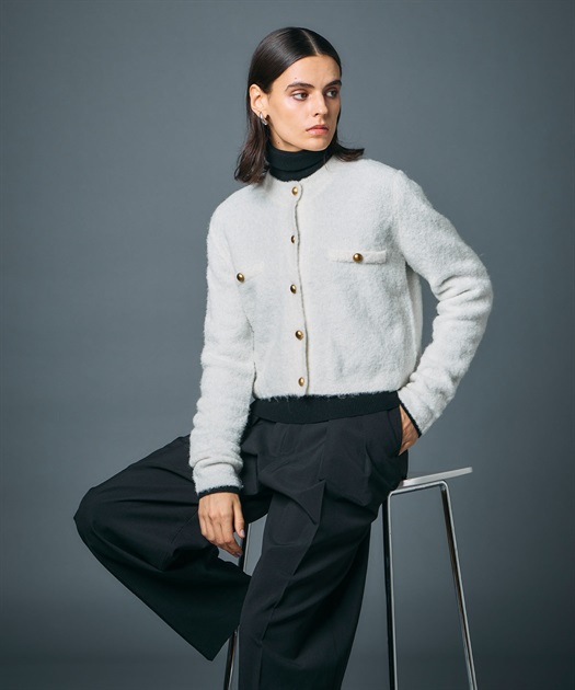 ツィードショートジャケット N.O.R.C｜クロスプラス公式通販サイト