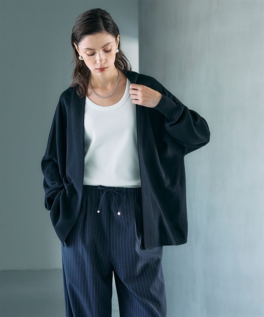 Nknit シルクコットン カーディガン シルクコットンニットカーディガン N.O.R.C｜クロスプラス公式