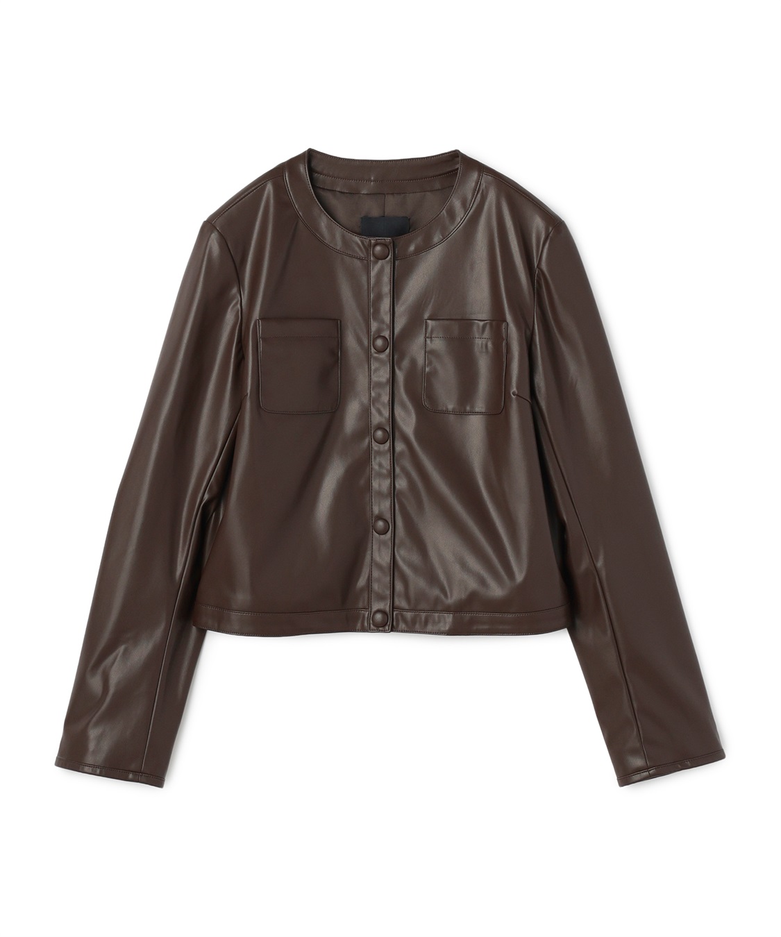 N.O.R.C フェイクレザーショートジャケット_variation_2