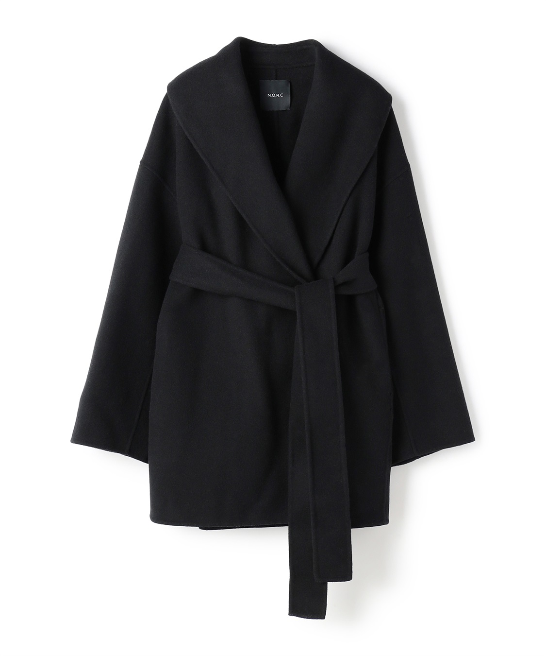 N.O.R.C ウールメルトンミドルリバーコート_variation_2