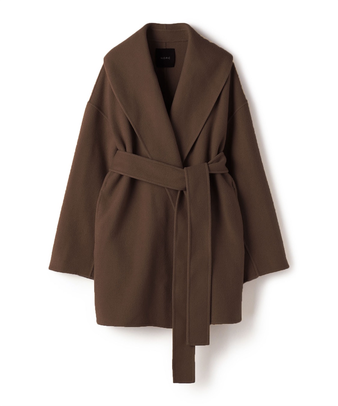 N.O.R.C ウールメルトンミドルリバーコート_variation_1