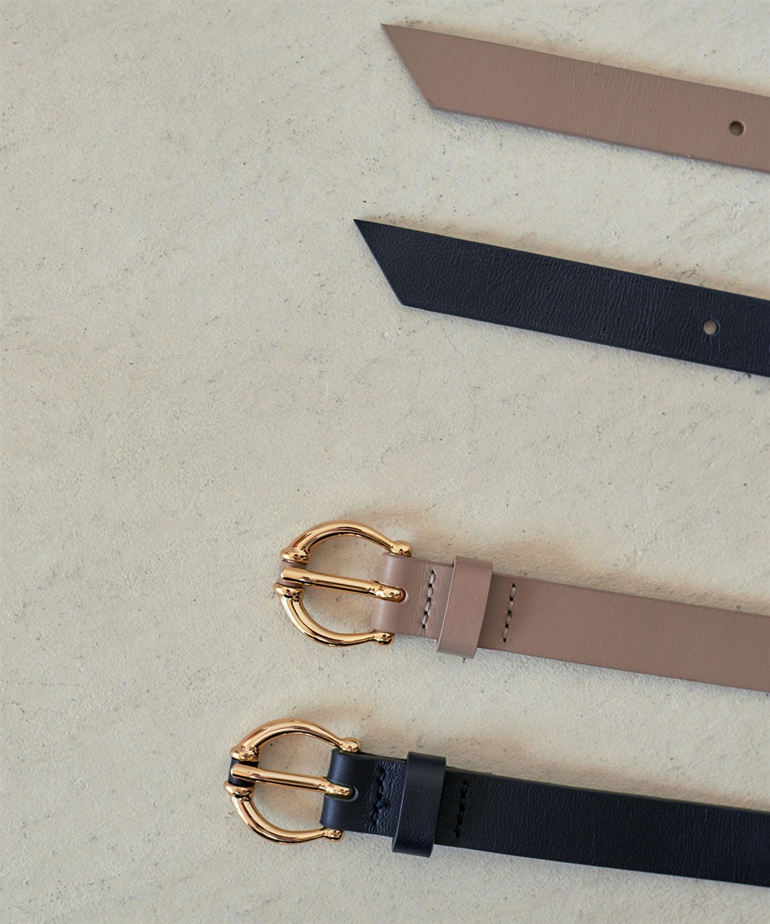 N.O.R.C 【LEFIJE】スムースレザーベルト_main