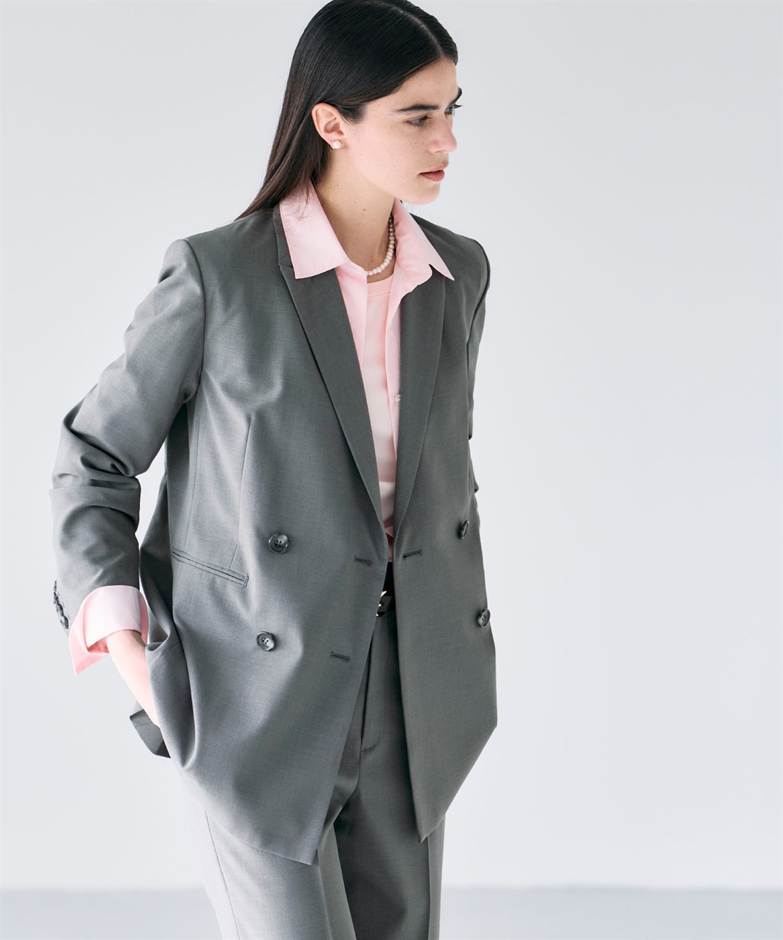 N.O.R.C ピークドラペルダブルジャケット【CLEAN MOTION】_main