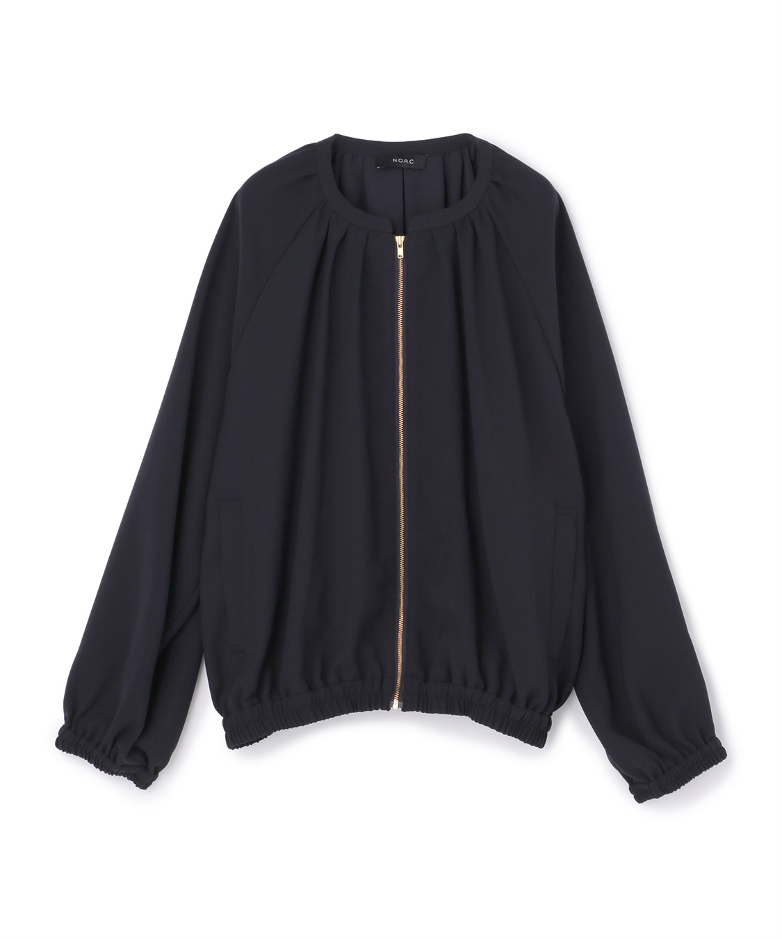 N.O.R.C バックサテンストレッチブルゾン_variation_2