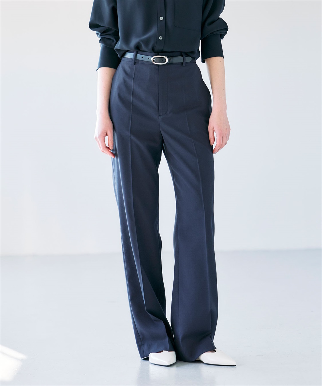 N.O.R.C ウォッシャブルストレートパンツ【CLEAN MOTION】_main