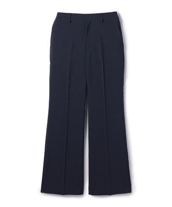 ウォッシャブルストレートパンツ【CLEAN MOTION】(ネイビー-1)