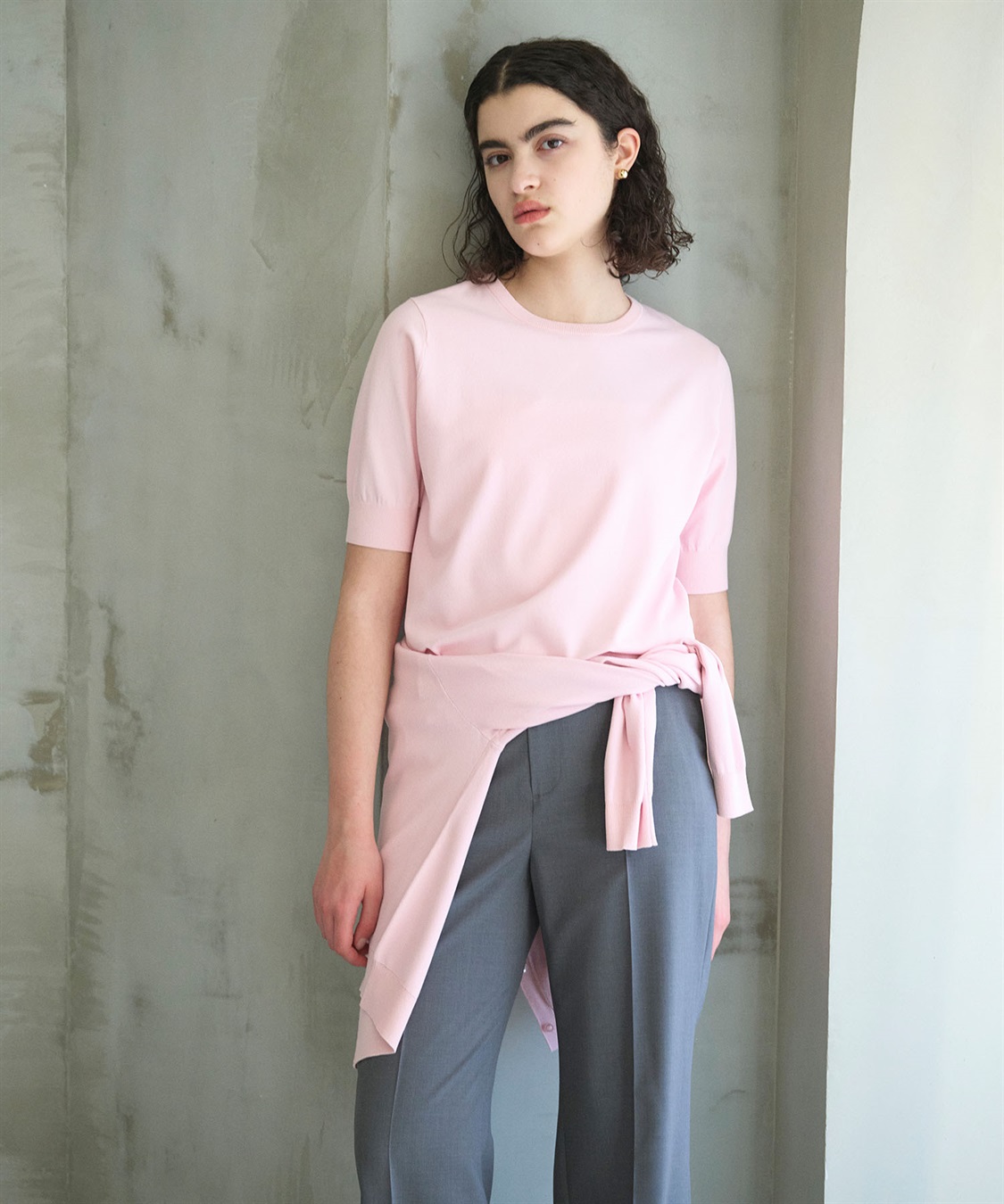 N.O.R.C ハーフスリーブニット【CLEAN MOTION】