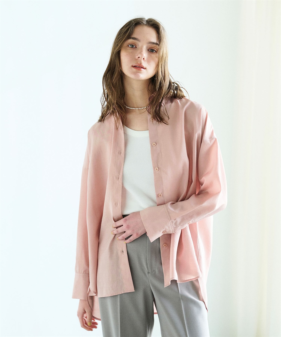 N.O.R.C ブライトローン撥水シャツ【AIRY MOTION】