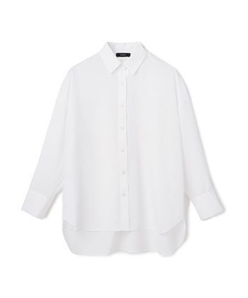 ブライトローン撥水シャツ【AIRY MOTION】(ホワイト-F)