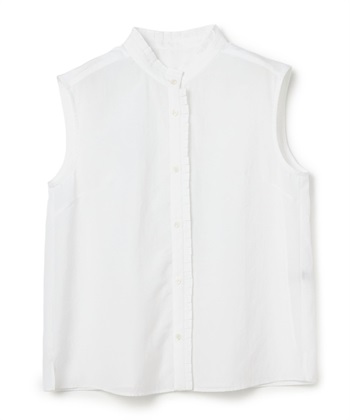 N.O.R.C ブライトローン撥水フリルブラウス【AIRY MOTION】_variationthumb_1