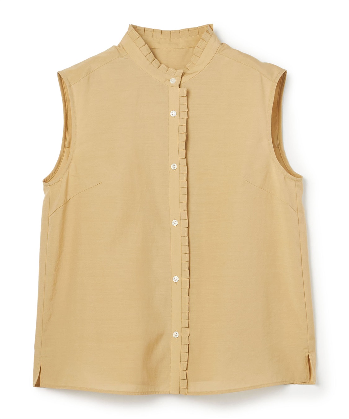 N.O.R.C ブライトローン撥水フリルブラウス【AIRY MOTION】_variation_2