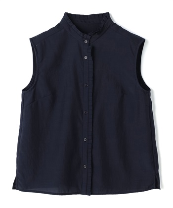 N.O.R.C ブライトローン撥水フリルブラウス【AIRY MOTION】_variationthumb_3