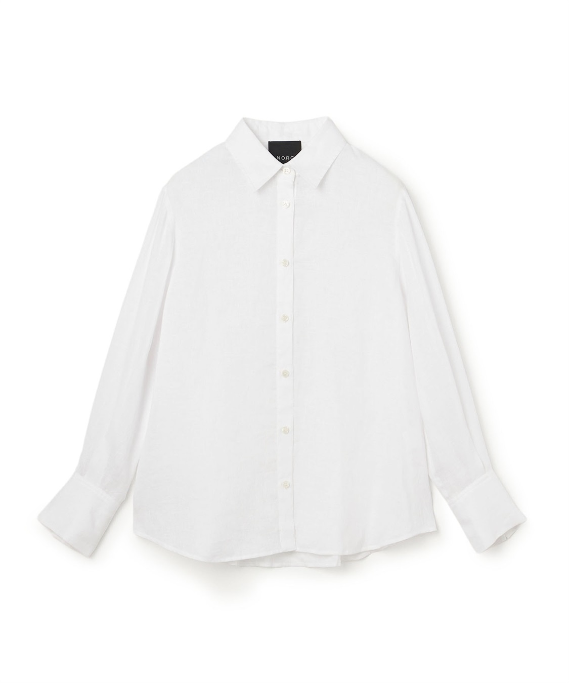 N.O.R.C 【フレンチリネン】ガールフレンドシャツ_variation_1