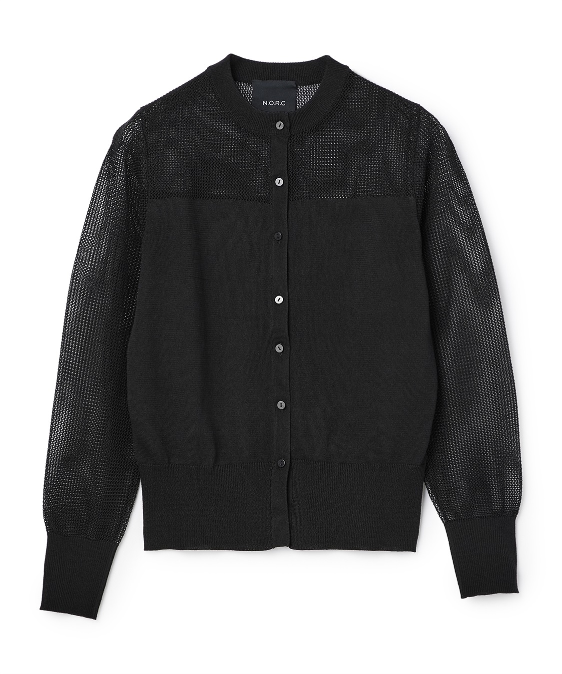 N.O.R.C メッシュニットカーディガン_variation_2