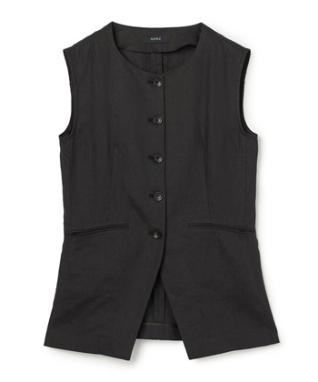 N.O.R.C 【フレンチリネン】フォルムベスト_variationthumb_1