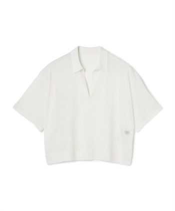 N.O.R.C 【SARACO】スキッパーハーフスリーブニット_variationthumb_1