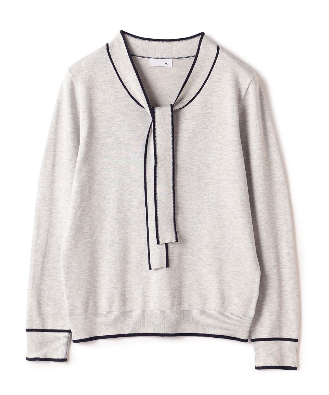 CROSS FUNCTION 《UVカット》おうちで洗える　ボウタイニットプルオーバー【CF/クロスファンクション】_variation_1