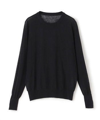 CROSS FUNCTION サマ美え シアークルー/ハイネックニットプルオーバー《洗える》【CF/クロスファンクション】_variationthumb_1