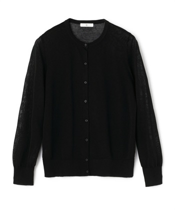 CROSS FUNCTION 《洗える》サマナチュラ シアークルーネックカーディガン【CF/クロスファンクション】_variationthumb_1