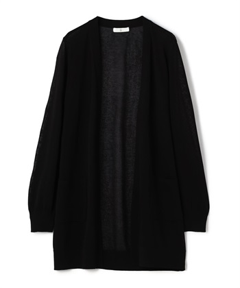 CROSS FUNCTION 《洗える》サマナチュラ シアーロングトッパーカーディガン【CF/クロスファンクション】_variationthumb_1