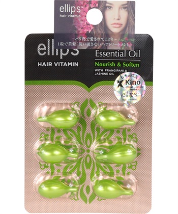 ellips ellips/エリップス ヘアオイル ナーリシュ＆ソフテン(フランジバニ＆ジャスミンの香り)6粒入_variationthumb_1
