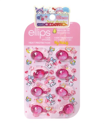 ellips ellips/エリップス ヘアオイル トリートメント サンリオ マイメロディ (ローズ＆グリーンの香り)8粒入_variationthumb_1