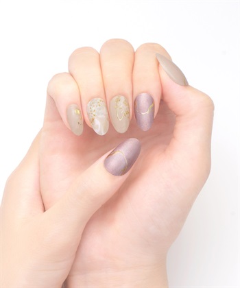 BEAUTY AVENUE/ビューティーアベニュー ハンドネイル Lady Grace Marble（レディグレイスマーブル）(その他-24枚)