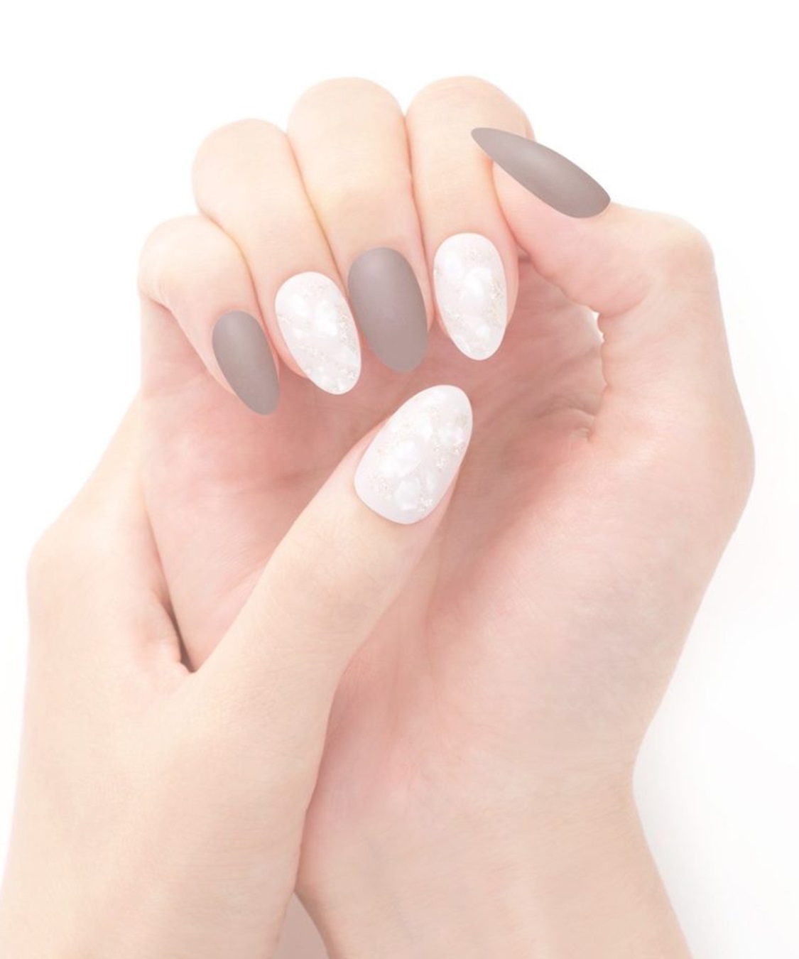 BEAUTY AVENUE BEAUTY AVENUE/ビューティーアベニュー ハンドネイル Matte Noble Snow（マットノーブルスノー）_variation_1