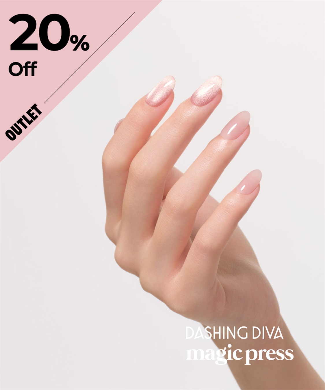 DASHING DIVA DASHING DIVA/ダッシングディバ magic press Gleaming Pink ハンドネイル_main