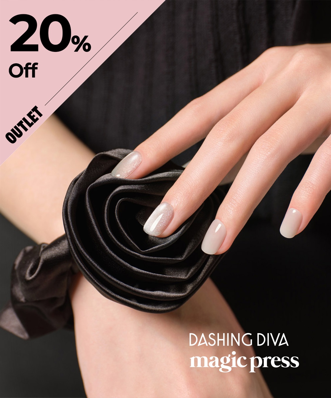 DASHING DIVA DASHING DIVA/ダッシングディバ magic press Gleaming Grey ハンドネイル_main