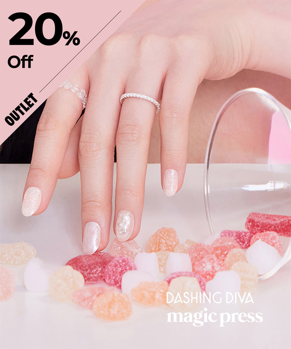 DASHING DIVA DASHING DIVA/ダッシングディバ magic press Silver Dewy ハンドネイル_main