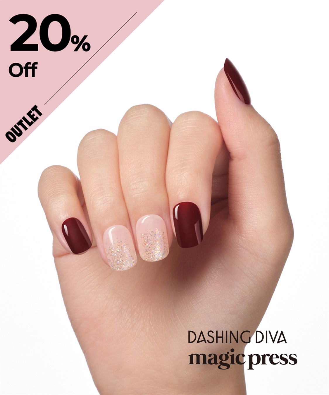 DASHING DIVA DASHING DIVA/ダッシングディバ magic press Wine Sugar ハンドネイル_main