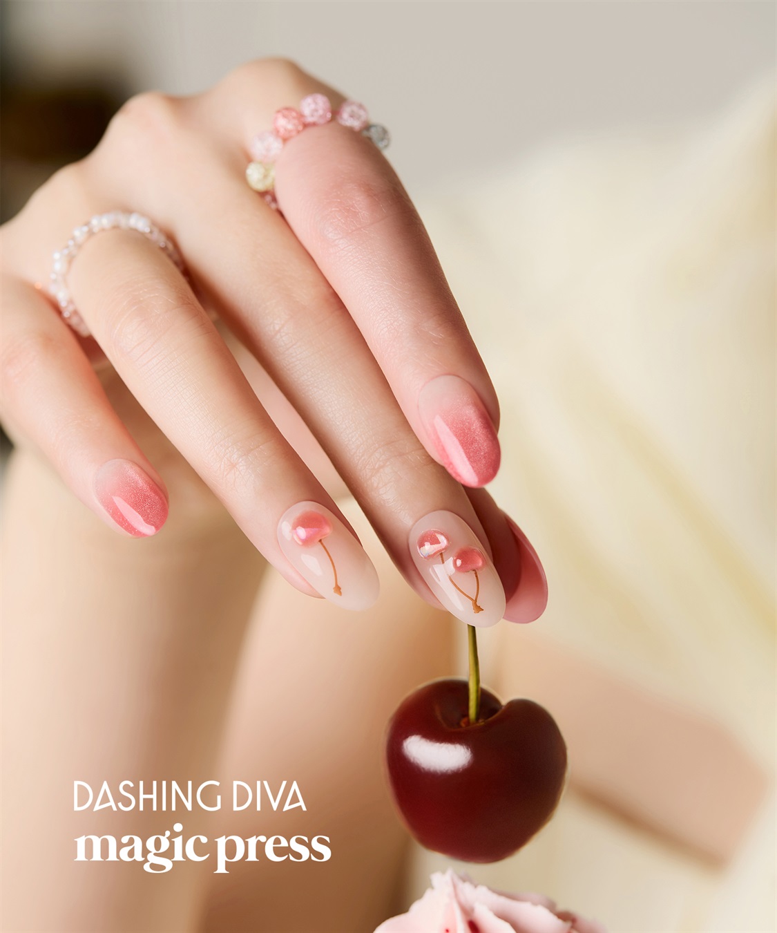 DASHING DIVA DASHING DIVA/ダッシングディバ magic press Dewy Cherry ハンドネイル_main