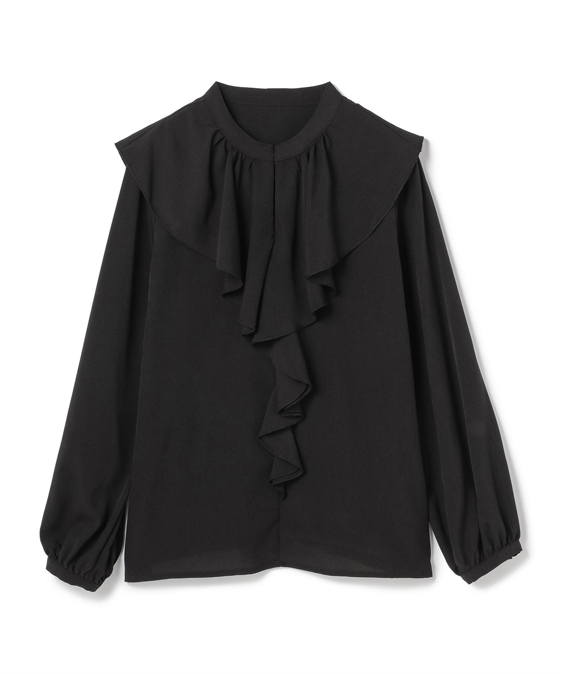 ラッフルフリルブラウス ATS｜クロスプラス公式通販サイト