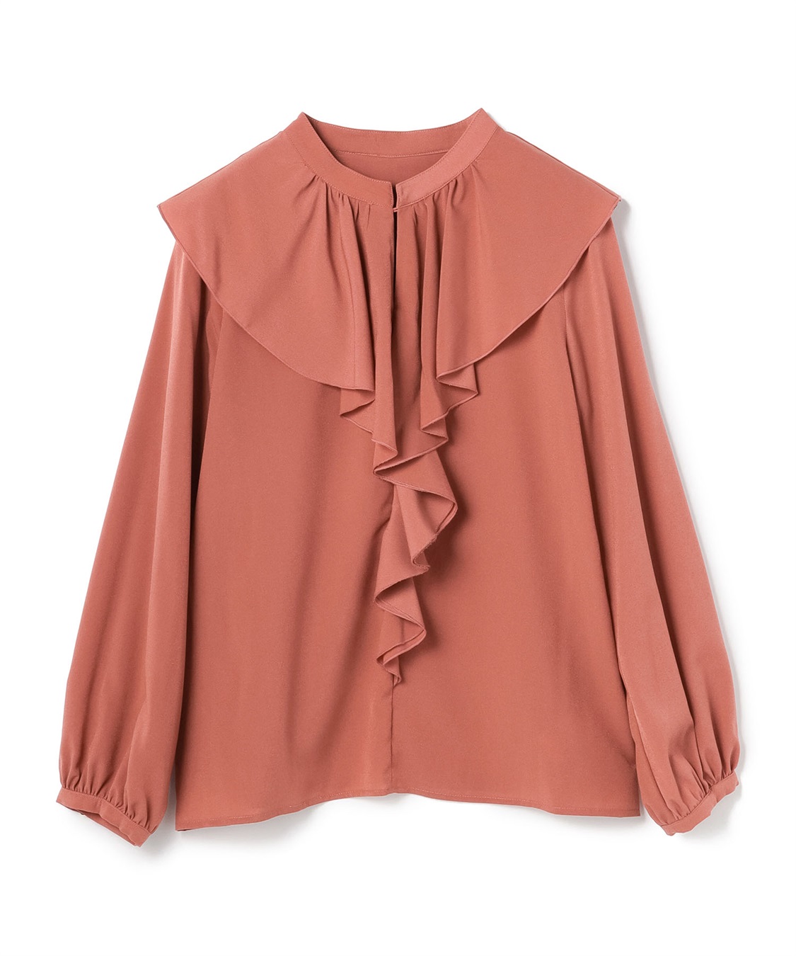 ラッフルフリルブラウス ATS｜クロスプラス公式通販サイト