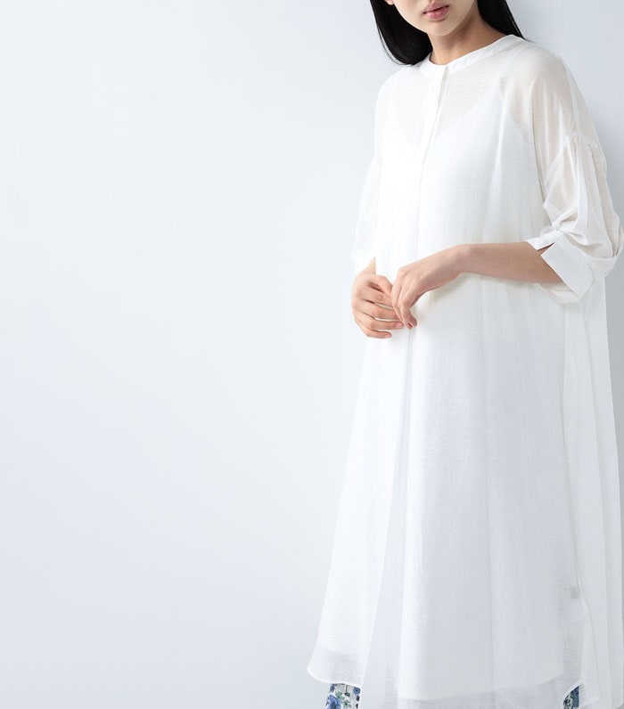 ワイドスリーブワンピース Atsuro Tayama クロスプラス公式通販サイト ワイドスリーブワンピース Atsuro Tayama クロスプラス公式通販サイト