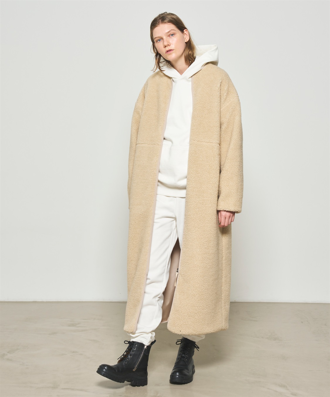 Styling/ スタイリング ボアロングコート 国内厳選ブランド ...