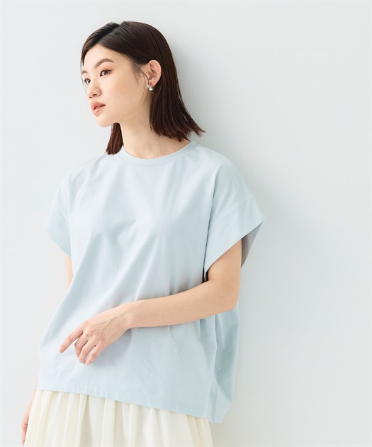シワになりにくい・なめらか》正解ノースリーブTシャツ【CF
