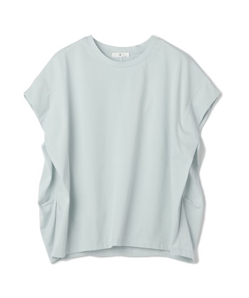 《汗染み防止》正解 ゆるシルエットフレンチプルオーバー(ミント-Ｍ)