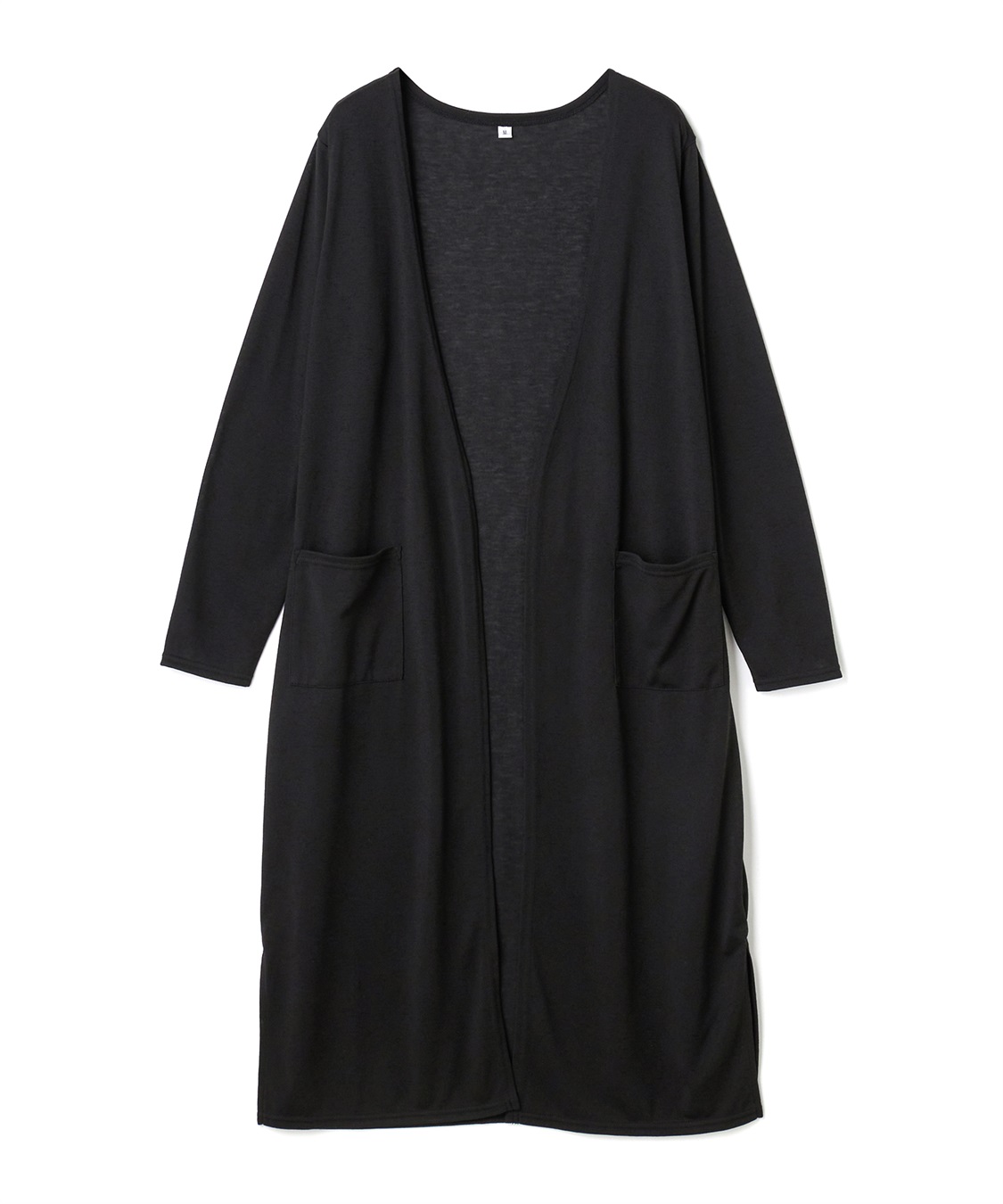 CROSS FUNCTION 《洗える》エブ楽 シアーVロングカーディガン_variation_2