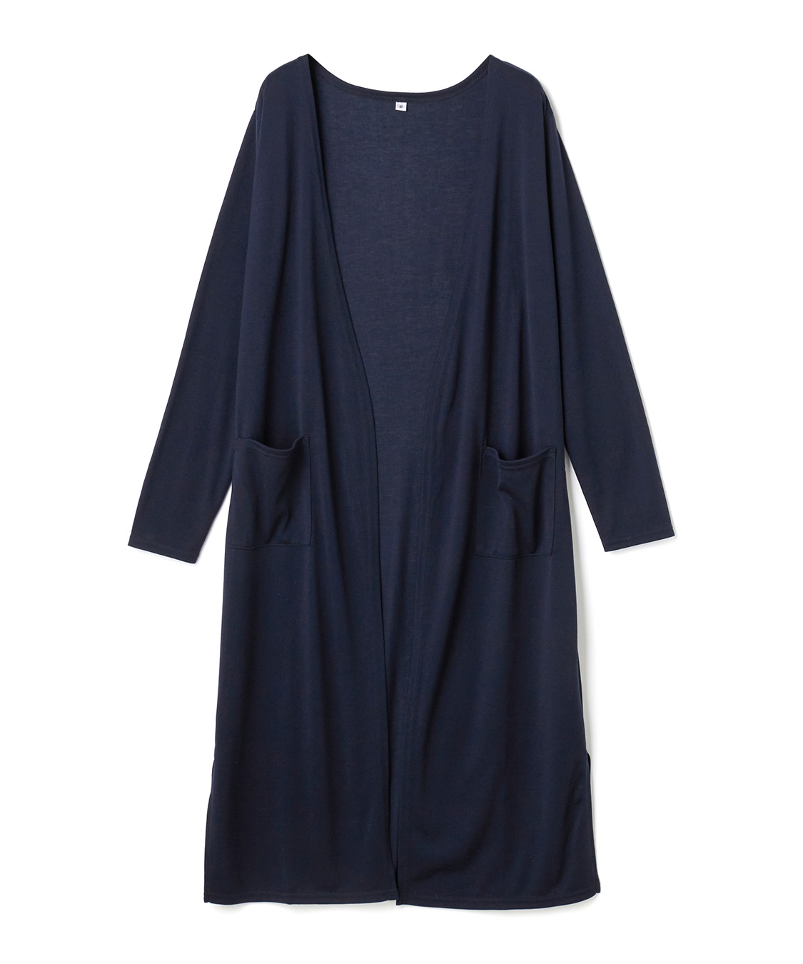 CROSS FUNCTION 《洗える》エブ楽 シアーVロングカーディガン_variation_4